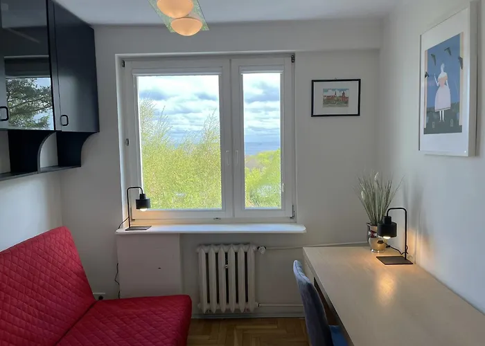 Kamionka Z Widokiem Na Morze W Sopocie דירה סופוט